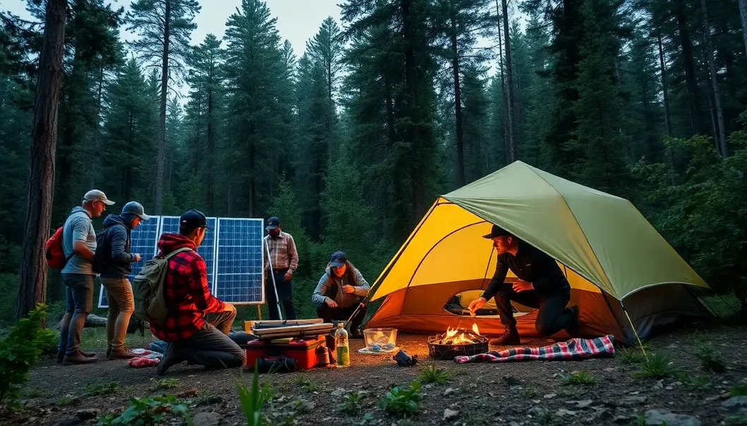 Building an off-grid living setup demands teamwork akin to assembling a sports team.